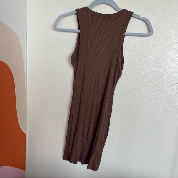 Bershka Racer Ribbed Mini Dress - Picture 5 of 7